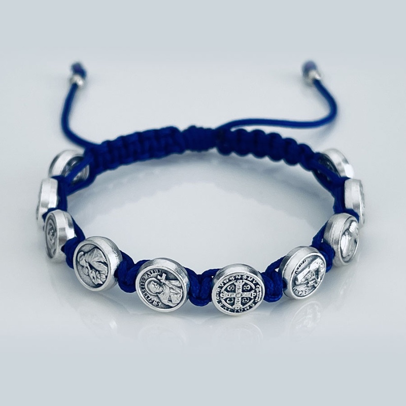 all_saints_silver_bracelet_royal_blue_thread-asb10-x
