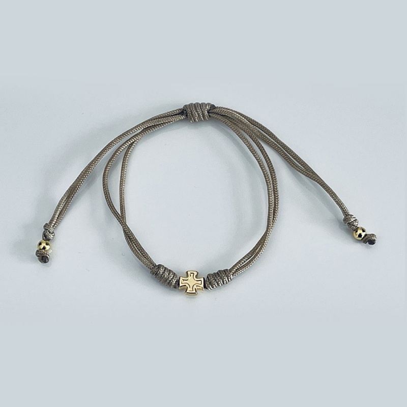 cross_gold_string_bracelet_tan_thread-cgs5-x