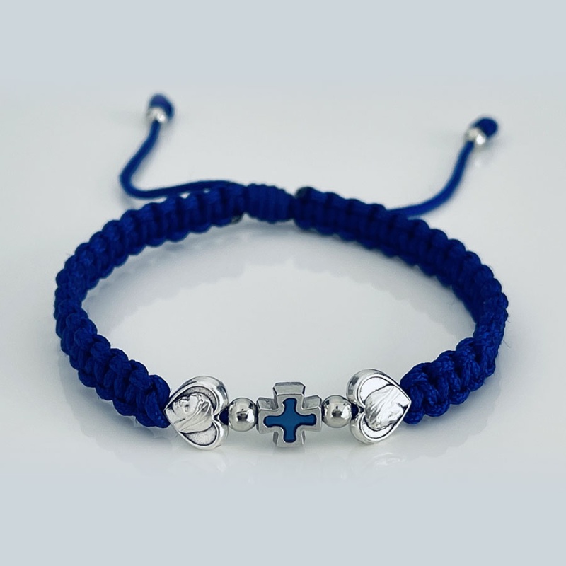 cross_lady_mary_bracelet_navy_blue_thread-clmb8-x