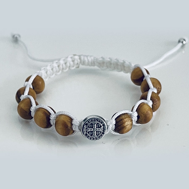 olive_one_st_benedict_bracelet_white_thread-osbb7-x_2007459500
