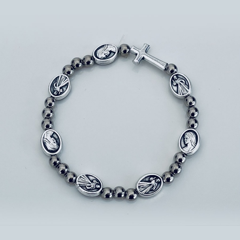 silver_our_lady_bracelet_with_round_silver_beads-slbrb-x