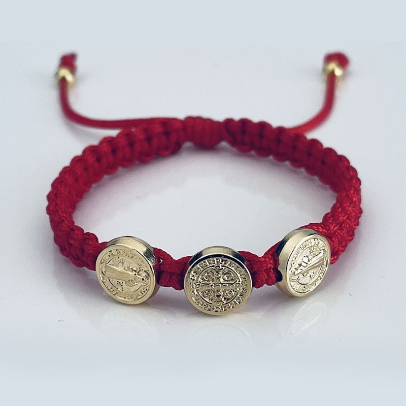 st_benedict_gold_bracelet_red_thread_kids-sbgbk14-x