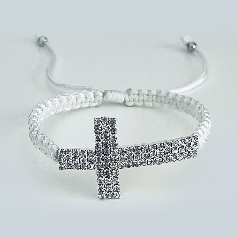 zircon_cross_bracelet_white_thread-zcb7-x