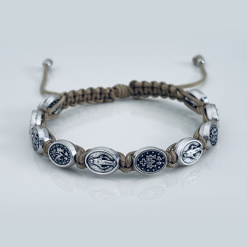 miraculous_silver_bracelet_tan_thread-msb5-x