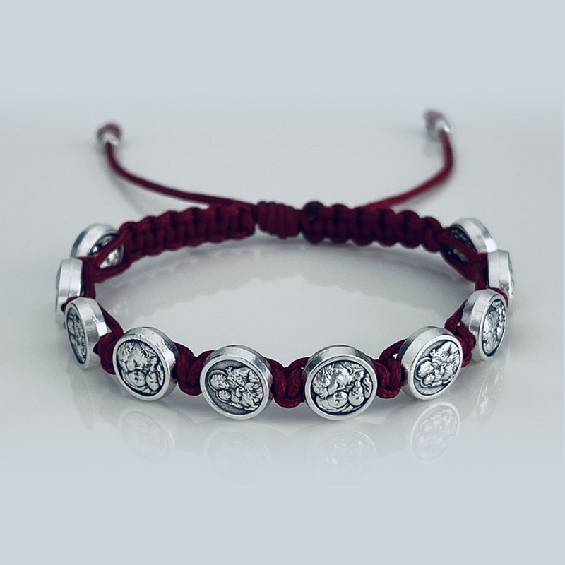 st_joseph_bracelet_maroon_thread-_sjb19-x