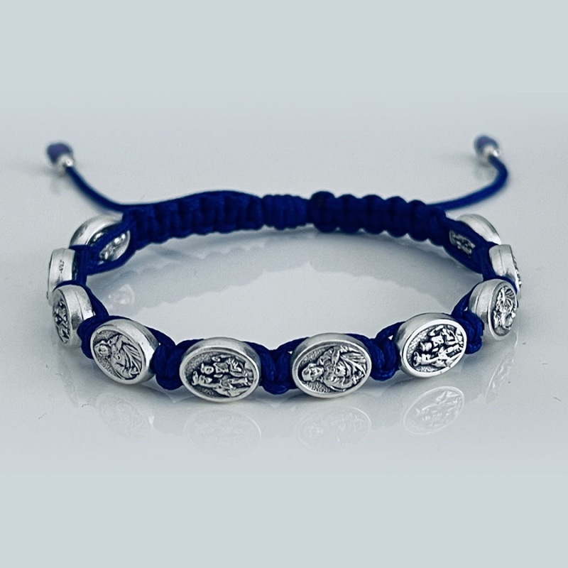 st_joseph_bracelet_royal_blue_thread-sjb10-x
